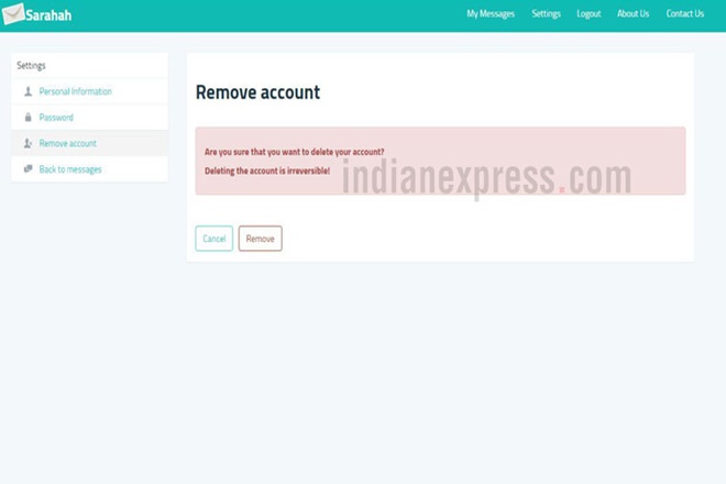 sarahah, sarahah delete, sarahah remove, sarahah app, sarahah account, sarahah delete account, sarahah profile, sarahah login, sarahah download, sarahah anonymous, sarahah message