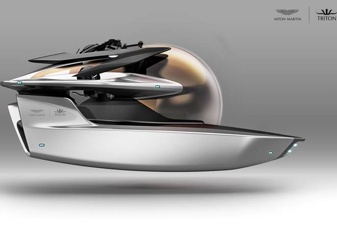 Aston Martin, Aston Martin car, Aston Martin submarine, james bond, james bond car, Project Neptune, Triton Submarines, Bradley Yorke-Biggs, Marek Reichman, world news