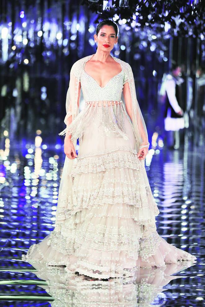 wedding dresses, latest lahanga designs, latest attire for wedding, wedding attires