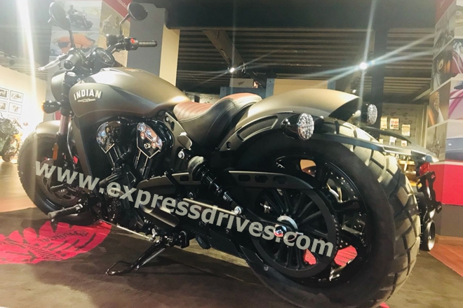 Indian Scout Bobber launch at India Bike week 2017
