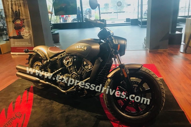 Indian Scout Bobber launch at India Bike week 2017