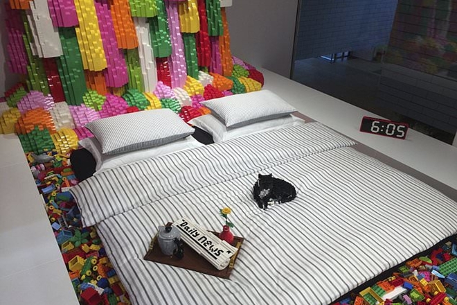 Lego house, night stay, billund denmark, lego airbnb, lego competition