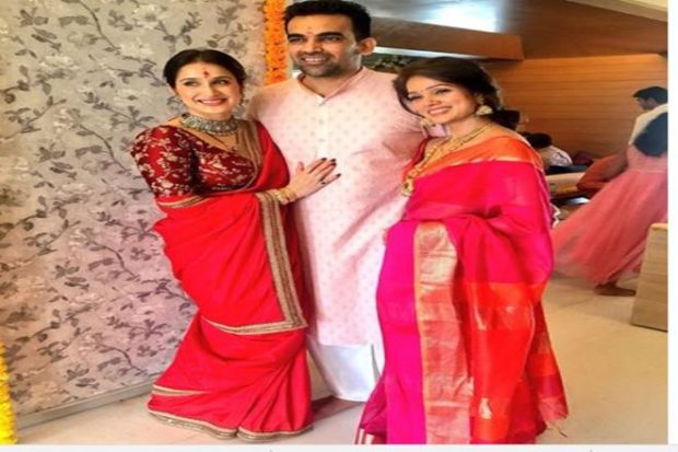 Zaheer Khan, Sagarika Gadke, Vidya Malvade, Instagram
