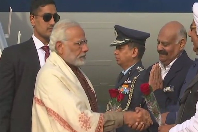 PM Modi in Chandigarh, Jairam Thakur, Jai Ram Thakur, Jairam Thakur Himachal Chief Minister, Himachal Chief Minister swearing-in ceremony, Himachal CM Jairam Thakur, PM Narendra Modi, Himachal CM,