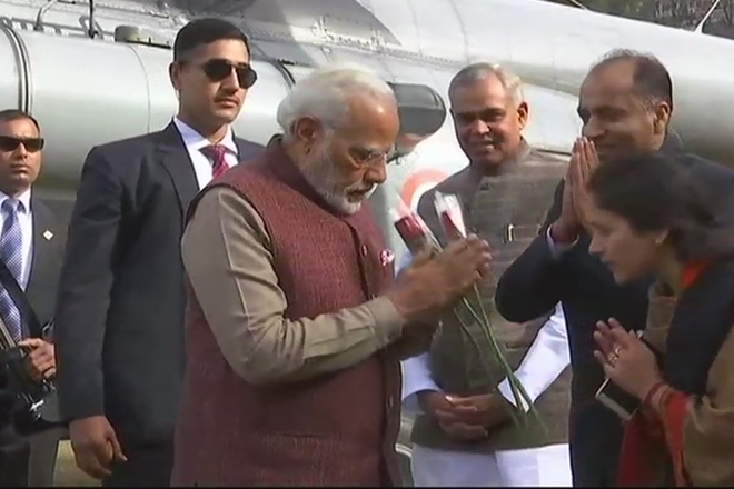 PM Modi in Shimla, Jairam Thakur, Jai Ram Thakur, Jairam Thakur Himachal Chief Minister, Himachal Chief Minister swearing-in ceremony, Himachal CM Jairam Thakur, PM Narendra Modi, Himachal CM,