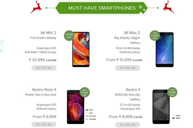 Xiaomi, Xiaomi sale, Xiaomi No 1 Mi FAN Sale, Mi Sale, Mi FAN Sale, Christmas offer, New Year offer, Redmi Y1, Redmi Y1 lite, Mi Wi-Fi, Mi Band, Mi Band - HRX Edition, Mi MIX 2, Mi A1, Mi A1 sale, technology news