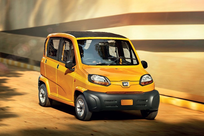 BAJAJ, BAJAJ QUTE, TATA NANO, BAJAJ QUTE FEATURES, BAJAJ QUTE PRICE