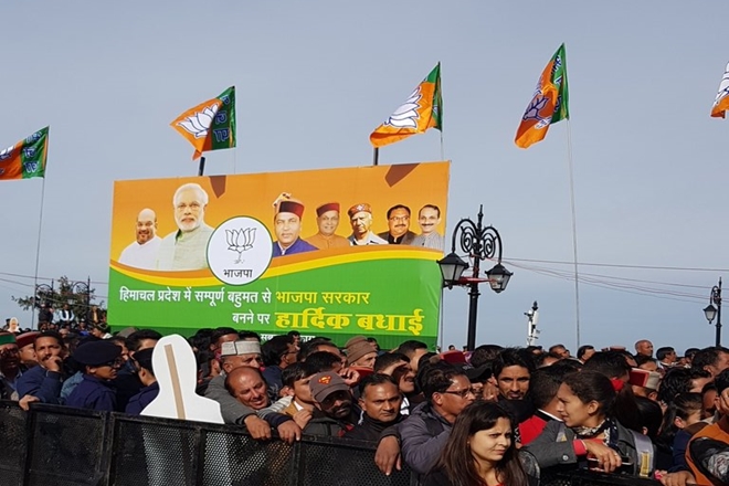 PM Modi in Shimla, Jairam Thakur, Jai Ram Thakur, Jairam Thakur Himachal Chief Minister, Himachal Chief Minister swearing-in ceremony, Himachal CM Jairam Thakur, PM Narendra Modi, Himachal CM,