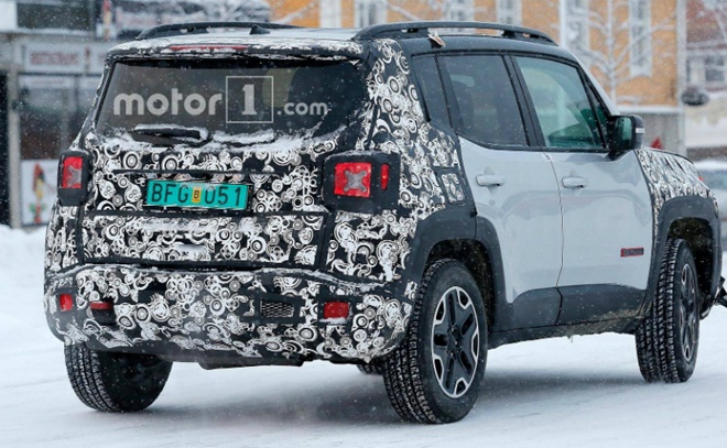 2019 Jeep Renegade facelift rear