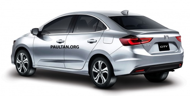 New 2019 Honda City rendering, courtesy Paultan.org