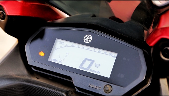 Yamaha Fazer 25 digital instrument cluster