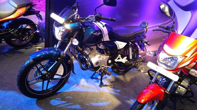 2018 Bajaj V15 with pillion backrest 