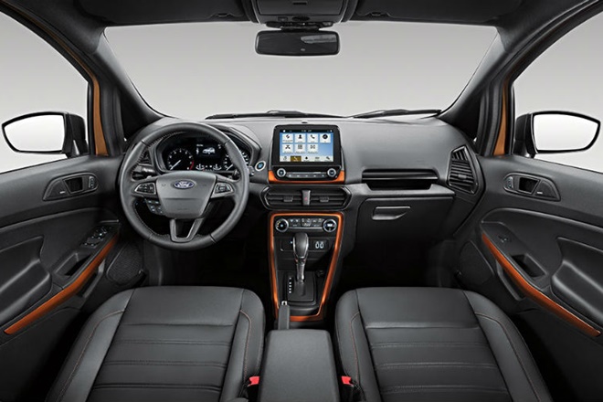 New Ford EcoSport Storm interiors