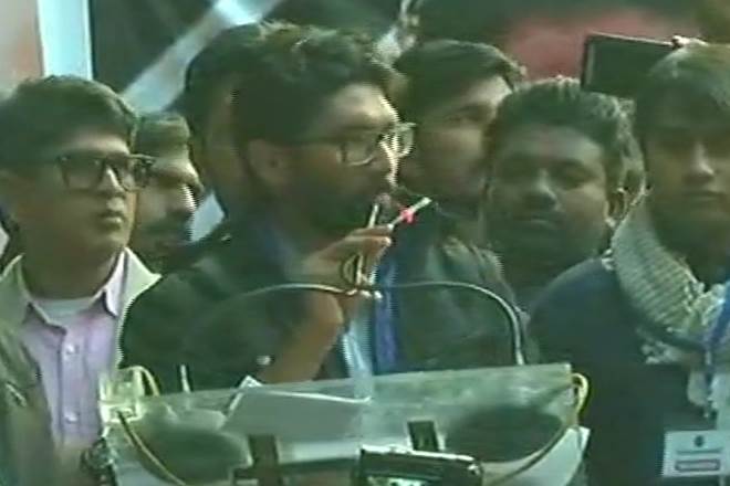 Jignesh Mevani, Jignesh Mevani Rally, Jignesh Mevani Rally in Delhi, Jignesh Mevani Rally in Delhi LIVE, Gujarat Legislative Assembly, Parliament Street,Delhi Police, Vadgam MLA, Sansad marg, National Green Tribunal, NGT