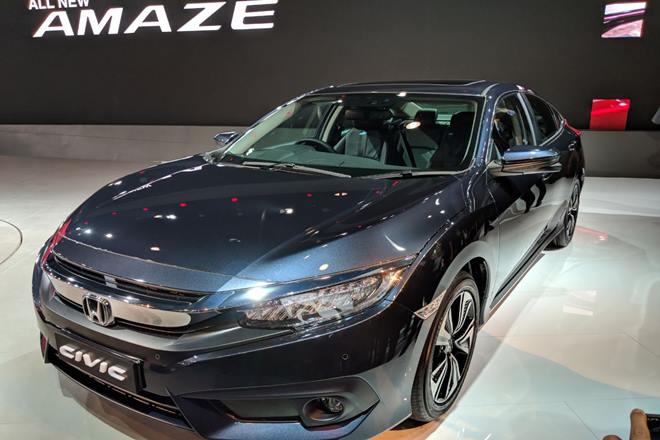 Auto Expo 2018, Honda Civic, Honda Amaze, Honda CRV