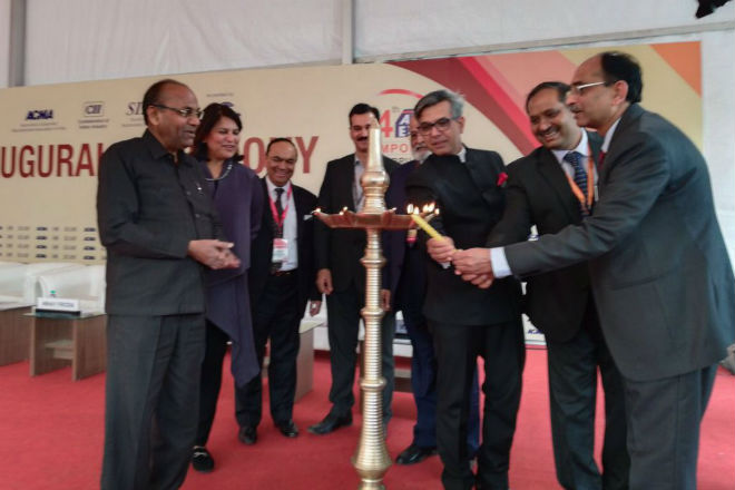 Inaugural ceremony at the Auto Expo 2018. The automobile mart is now open for all!