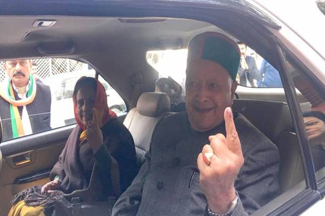 Virbhadra Singh, Virbhadra Singh named in money laundering case, Virbhadra Singh named in ed chargesheet, ed chargesheet against Virbhadra Singh, Virbhadra Singh wife, india news