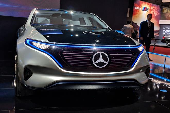 Auto Expo 2018,Concept EQ, Mercedes-Benz electric vehicles