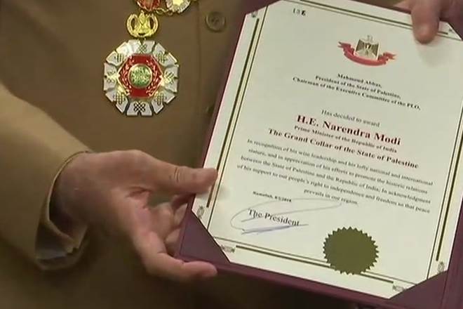 Commendation of Grand Collar received by PM Modi