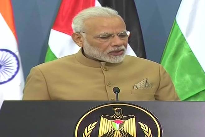 Palestine has always taken a top spot in our foreign policy: PM Narendra Modi