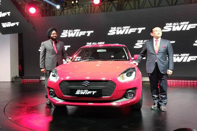 AUTO EXPO 2018 MARUTI SUZUKI SWIFT