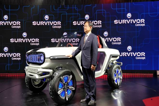 Maruti E-Survivor concept at Auto Expo 2018