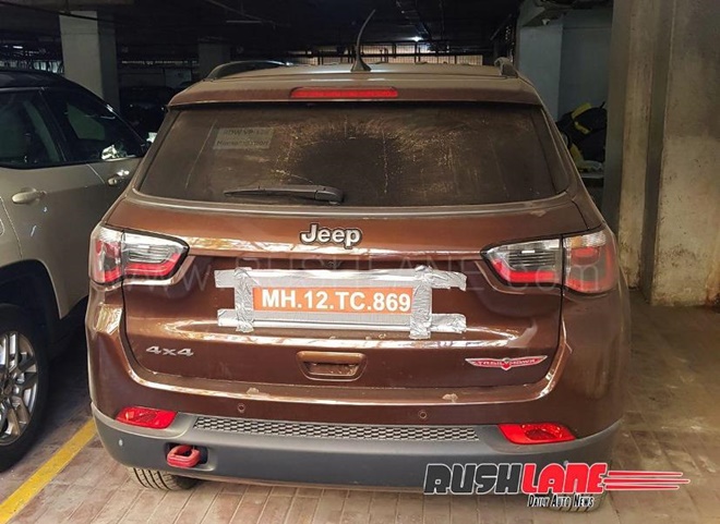 New Jeep Compass Trailhawk rear