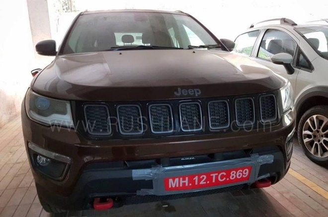 New Jeep Compass Trailhawk front