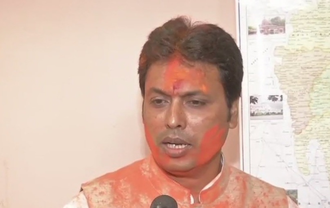 Biplab Kumar Deb, BJP state president, Tripura