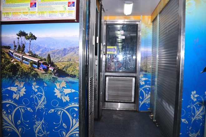 LED lighting has been fitted for energy conservation and better illumination.