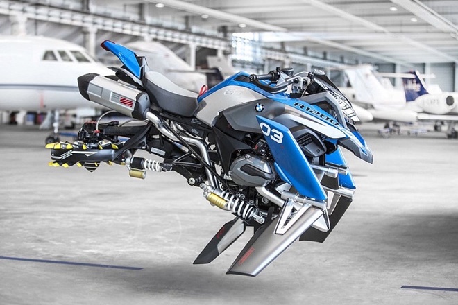 BMW hover-bike concept