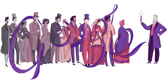 Google Doodle, Sir William Henry Perkin, Birth anniversary of Sir William Henry Perkin, British chemist Sir William Henry Perkin, synthetic dye, first synthetic dye, google, 180th birth anniversary, world news