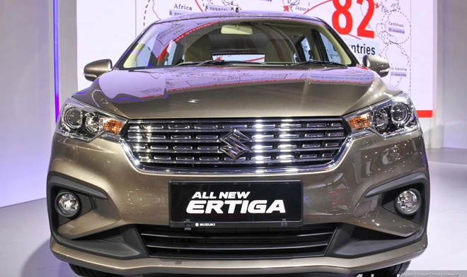 2018 Suzuki Ertiga is underpinned by the same Heartect platform that is also used by the Maruti Suzuki Swift.