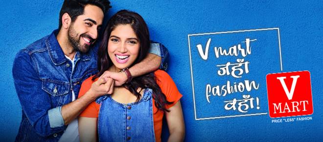 Bhumi Pednekar, Ayushmann Khurrana, V mart, vmart, fashion, clothing, shopping, desi jodi, fbb, pantaloons