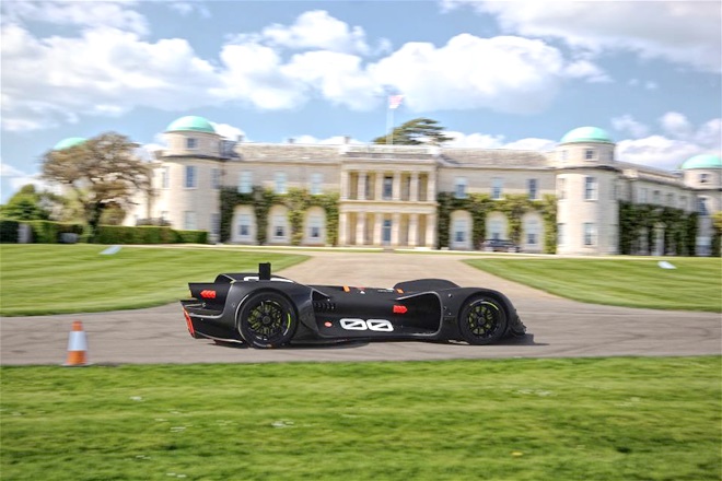 roborace Robocar Goodwood festival of speed hill climb