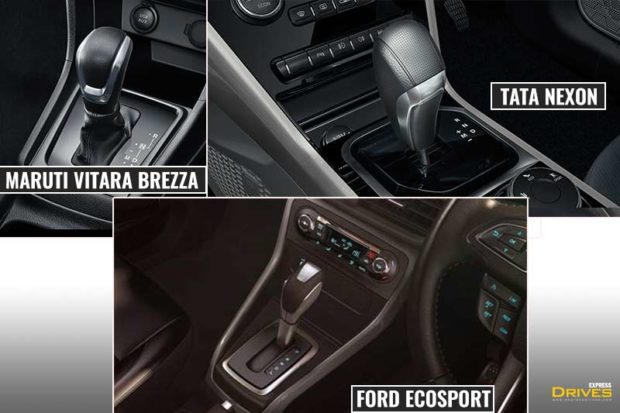 Tata Nexon vs Maruti Suzuki Vitara Brezza vs Ford Ecosport
