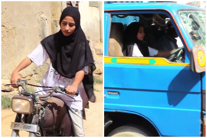 nida bashir, pakistani biker, pakistani women bikers