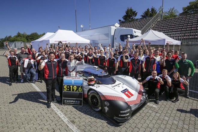 Porsche 919 Hybrid Evo shatters 35-year-old Nürburgring lap