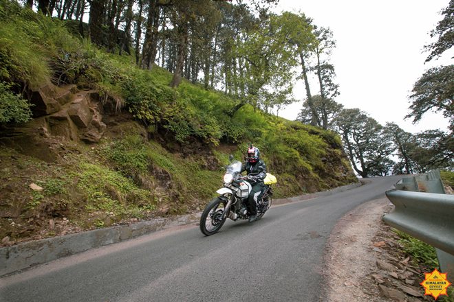 Royal Enfield Himalayan feels at home in the mountains.
