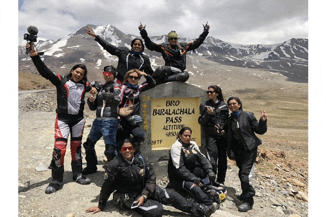 royal enfield himalayan odyssey 2018, how2018, ho2018, biker chick, indian female riders, women riders, delhi to leh, leh by road