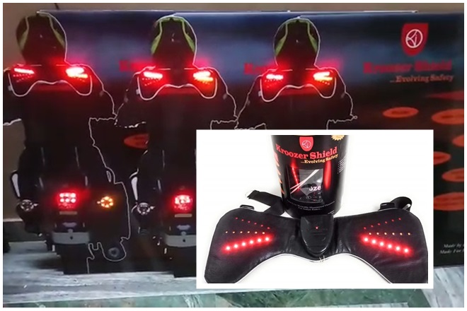 wearable led device kroozer shield price