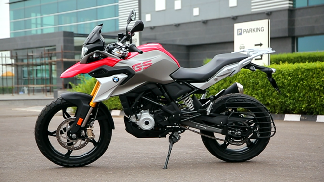 BMW G310 GS is equipped with dual-channel ABS.