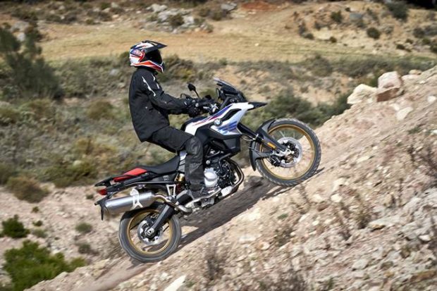 2018 BMW F850 GS is the more off-road oriented of the two bikes.