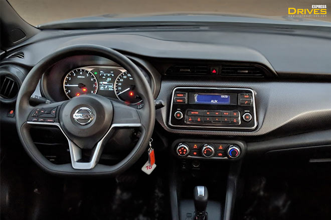 Nissan Kicks interiors