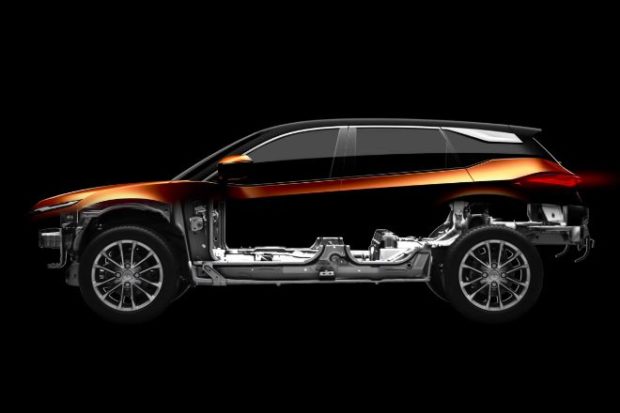 Tata Harrier is underpinned by a platform derived from Land Rover's D8 architecture.