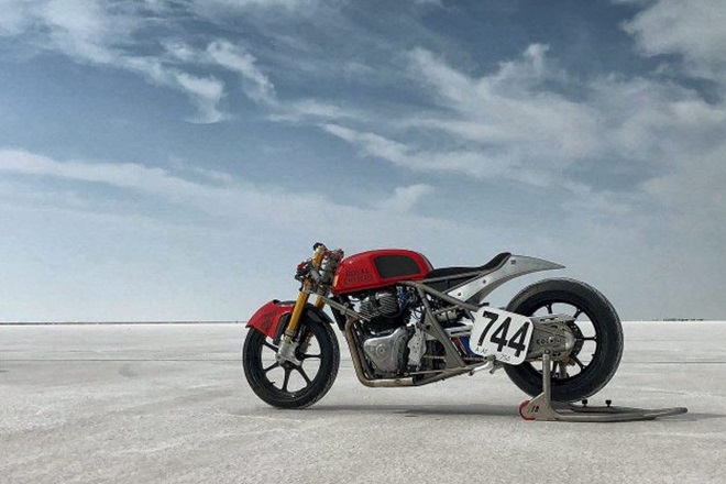 Royal Enfield Continental GT 650 has been customised for its speed run in October.