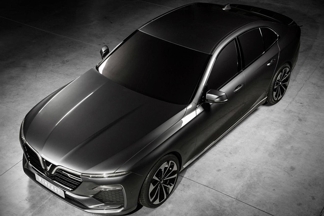 VinFast sedan by Pininfarina