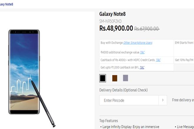 Samsung Diwali Sale, Samsung Diwali offer, Samsung Diwali offer 2018, Samsung Diwali sale 2018, samsung offers, samsung deals, samsung discounts, samsung deals, samsung galaxy note 8, samsung news