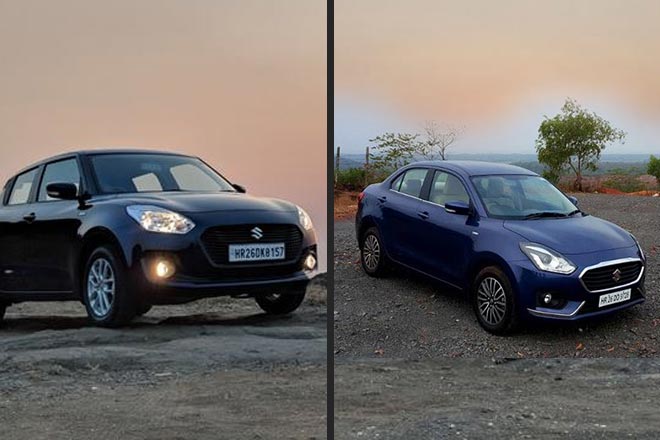 swift and dzire