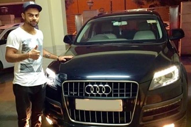 virat kohli birthday car collection audi q7